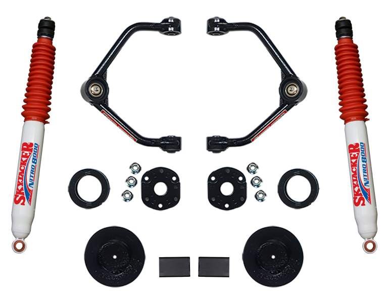 Skyjacker UCA 3" Spacer/Nitro Shocks Lift Kit 19-up Ram 1500 4wd - Click Image to Close